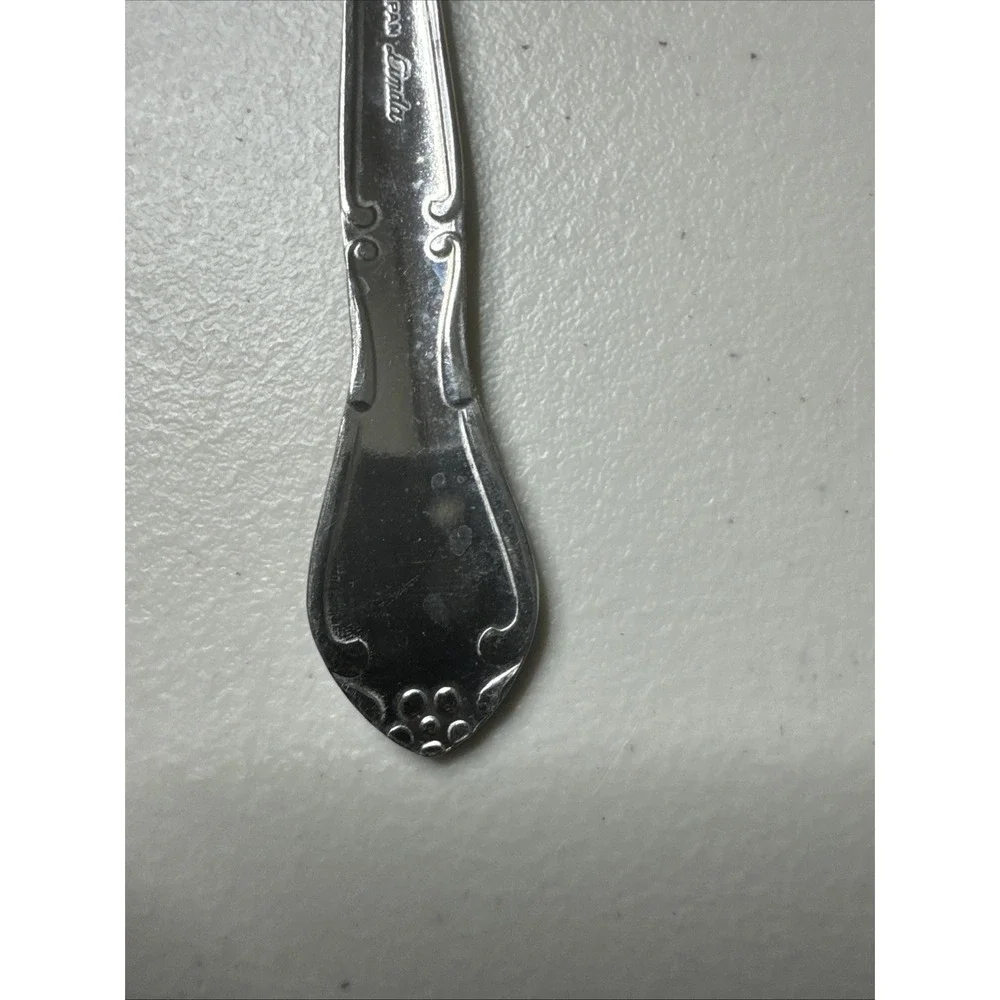 Oneida MELINDA JAPAN Flatware Salad Fork Stainless Steel Ice Tea Spoons (6) Bran